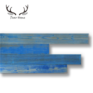 Paneles De Madera Azul Marino Recuperado Decoración De Pared Interior Peel and Stick Panel De Pared De Pino Panneau <span class=keywords><strong>Decora</strong></span> Papel De Parede Panel De Pared - Product Image 2