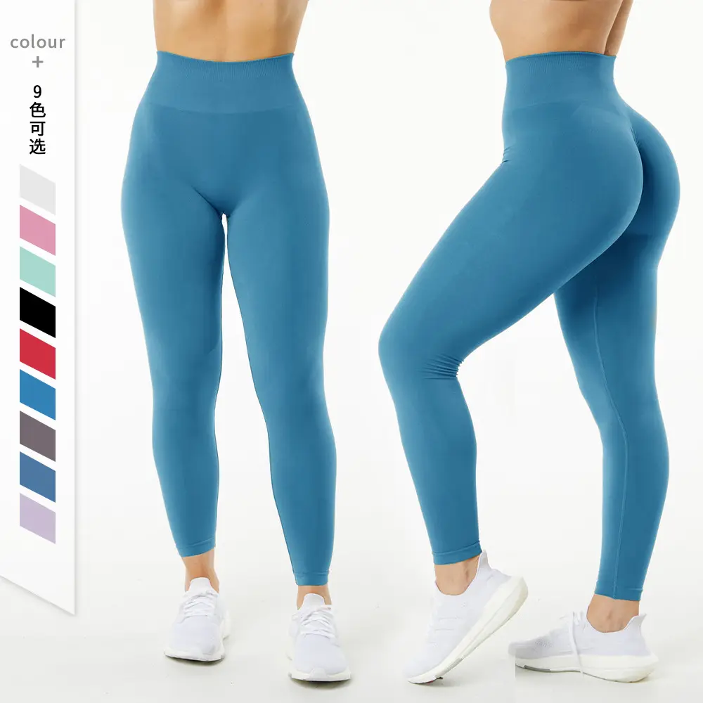 Pantaloni da Yoga da donna Leggings dal Design alla moda Leggings attillati da donna per abbigliamento sportivo Tik Tok Scrunch