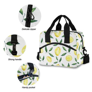 Sac isotherme portable grand format Lemon Design, design personnalisé, imperméable, prix abordable - Product Image 5