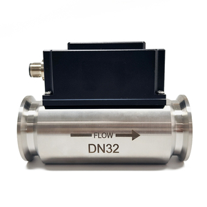 Compteur de débit à <span class=keywords><strong>turbine</strong></span> numérique certifié CE en acier inoxydable, fonction de température de l'eau et de l'huile 4-20mA à usage multiple de l'usine la plus vendue - Product Image 3