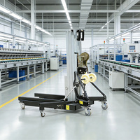Plateforme élévatrice automotrice à moteur diesel avec boîte de vitesses - Homologuée EPA, hauteur de levage 3,3 m, capacité 318 kg pour l'extérieur