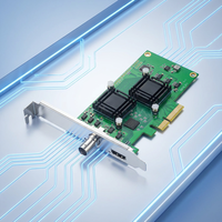 Tarjeta de Captura de Video PCIe UC4K60HS de Grado Profesional para Transmisión, 12G SDI HDMI 2.0, 4K 60fps, Grabador Interno con Soporte de Perfil Bajo