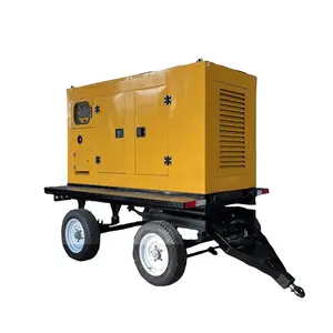Pembangkit listrik seluler serbaguna, Set Generator Diesel modern 30kW gamis senyap luar ruangan