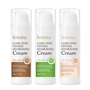 Crème-huile hydratante teintée longue durée Icesea pour un teint uniforme, protection SPF, crème tonifiante, contrôle du sébum - Product Image 6