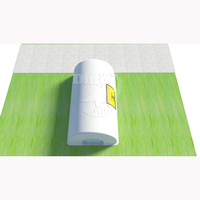 Structures de dôme gonflables géantes de qualité commerciale Hangar d'avion Tente pneumatique avec 1 an de garantie Matériel PVC