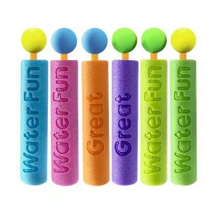Pistola de agua de alta presión con tubo recto de espuma EVA, ideal para verano y playa, con cañón de agua extraíble. - Product Image 3