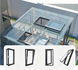 غرفة شمسية زجاجية عالية الجودة بتصميم عصري من مصنع صيني - Product Image 6