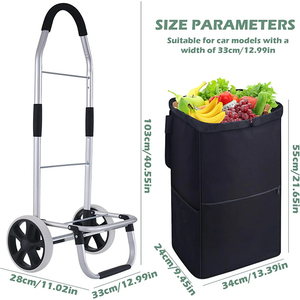 Sacs <span class=keywords><strong>de</strong></span> chariot <span class=keywords><strong>de</strong></span> doublure <span class=keywords><strong>de</strong></span> <span class=keywords><strong>caddie</strong></span> pour panier <span class=keywords><strong>de</strong></span> remplacement étanche avec poches latérales en maille <span class=keywords><strong>sac</strong></span> <span class=keywords><strong>de</strong></span> rangement pliant - Product Image 2