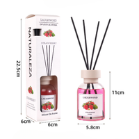 Diffuseur de parfum aux fruits 130ML - Parfum d'ambiance longue durée pour salle de bain et chambre à coucher - Prix de gros usine