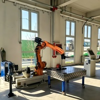 Robot de soudage Kuka Kr 6 R2010-2 Arc Hw avec système de contrôle d'enseignement gratuit Bochu Fsweld3800 pour le soudage d'acier de construction