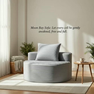 Sofá Cama Modular Moderno de Pana, Sofá Convertible Relleno de Esponja para Sala de Estar y Dormitorio, Juego de Sofás con 1 Año de Garantía - Product Image 1