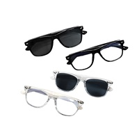 Lunettes Intelligentes de Traduction IA, Étanche IP67, Contrôle par APP, Musique Sans Fil, Casque d'Appel Portable, Lunettes Meta