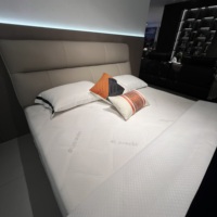 Direct Factory Modern Pinewood Luxurious Adjustable Bed Custom Service Supports Special-Size Production Space Layout Demands