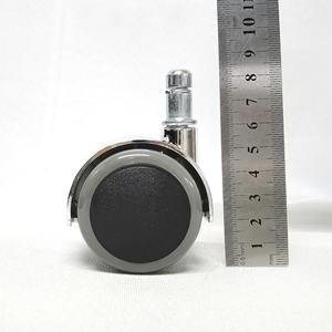 Moderne 2-Zoll-Chrommöbelrollen <span class=keywords><strong>50mm</strong></span> Bürostuhl Lenkrad mit Bremse für Wohnzimmer Krankenhaus & Schule - Product Image 4