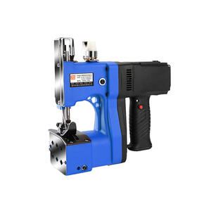 Nueva máquina <span class=keywords><strong>de</strong></span> coser <span class=keywords><strong>de</strong></span> 220V/110V, empacador inalámbrico integrado portátil para exteriores, empacador <span class=keywords><strong>de</strong></span> sacos secantes automático portátil - Product Image 1