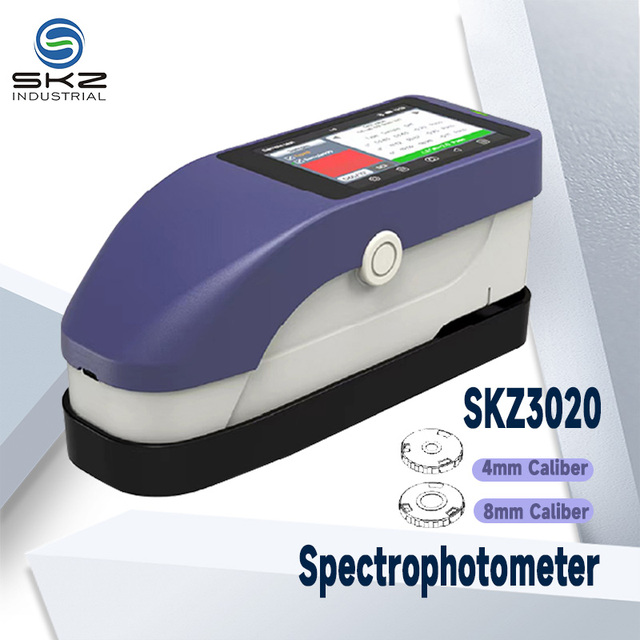 SKZ-SY3020 Portable Spectrophotometer Colorimeter with One Sec for Measurement for Use in Car Paint /Textile Fields