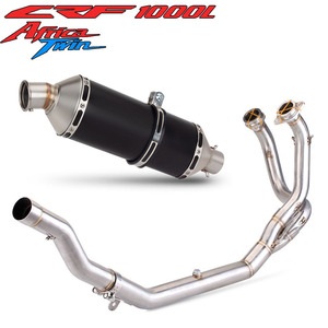 Système d'échappement CRF1000L pour <span class=keywords><strong>Honda</strong></span> <span class=keywords><strong>Africa</strong></span> <span class=keywords><strong>Twin</strong></span> / Adventure Sports 2016-2019, échappements de moto, collecteurs, tube, silencieux Raid <span class=keywords><strong>Rally</strong></span> - Product Image 2
