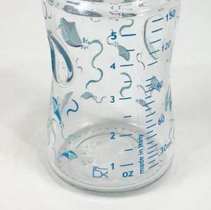 ขายส่งที่กำหนดเองทารกแรกเกิดการออกแบบใหม่ขวดนมทารกอาหารการให้อาหารที่มีคุณภาพสูงแก้วสีดำ150มิลลิลิตรผลิตภัณฑ์ผู้ผลิต - Product Image 2