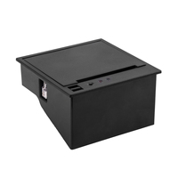 Imprimante thermique intégrée HSPOS EC80 80 mm avec coupe-papier automatique 130 mm/s USB RS232 117x117 mm carrée 532 g pour kiosque, distributeur automatique, point de vente