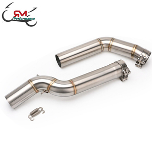 Silenciador de escape para motocicleta, tubo de enlace medio para <span class=keywords><strong>Honda</strong></span> CBR1000RR, CBR1000 RR, <span class=keywords><strong>CBR</strong></span> 1000 RR, años 2004 a 2007 - Product Image 4