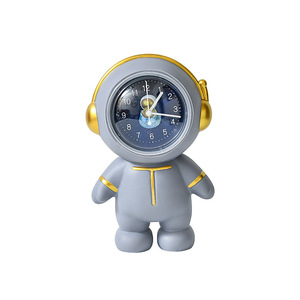 Astronaut Clock Piggy Bank With Alarm System For Kids Birthday Gift <b>Drop</b> Proof Savings <b>Box</b> - Product Image 5