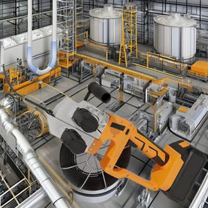 Roscadora de Tubos Portátil Industrial de 30 m, Componentes Centrales de Engranajes, Automática, Eléctrica/a Batería, Garantía de 3 Años para Construcción - Product Image 2