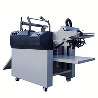 Laminateur automatique de rouleaux de papier FA-540 520 mm, machine à laminer A2 A3 avec système hydraulique électrique et chauffage à l'huile