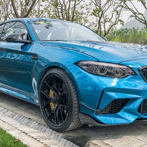 Para BMW F87 M2 Competition CS 2016+ Nuevo alerón delantero de carbono, faldones laterales, deflectores, canards, accesorio - Product Image 5