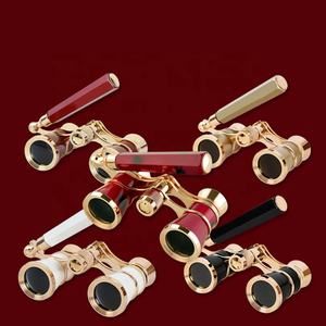 3*25 Mini télescope <span class=keywords><strong>de</strong></span> théâtre tout en métal pour femmes Petites <span class=keywords><strong>jumelles</strong></span> vintage avec chaîne/poignée - Product Image 6
