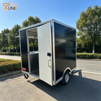 Remorque de restauration mobile d'extérieur TUNE, fabriquée en Chine, camion de cuisine mobile à vendre, équipement de cuisson intérieur personnalisé