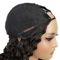 Colección de pelucas de cabello humano virgen U Part: peluca rizada vietnamita, peluca frontal de encaje HD, pelucas de encaje 360 y con parte en V