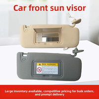 Pare-soleil de voiture avec miroir de maquillage pour Zotye Damai X7, côté conducteur, accessoires de remplacement