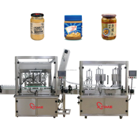 Machine de bouchage automatique Xtime à double tête pour bocaux en verre de sauce tomate et ketchup, avec alimentateur de couvercles