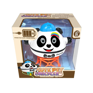 Nuevo Modelo de Juego de Pista de Equilibrio Eléctrico para Caminantes sobre Cuerdas, Figura de Panda y Cerdo Inestable, Cerdo de Equilibrio, Monociclo Eléctrico - Product Image 5