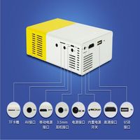 Mini projecteur YG300 600 lumens 1080P Home cinéma Projecteur LED HD extérieur DLP 4K Téléphone portable Proyector Cinéma de poche intelligent