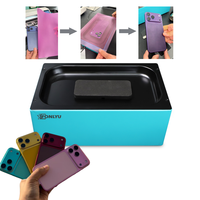 Machine de revêtement sous vide entièrement automatique pour téléphones portables, machine d'enveloppement et de laminage à couverture intégrale pour changement de couleur de coque arrière