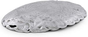 Vajilla decorativa de metal de diseño único personalizable, bandeja para servir, vajilla de aluminio, Platos y platos para uso doméstico en hoteles - Product Image 3