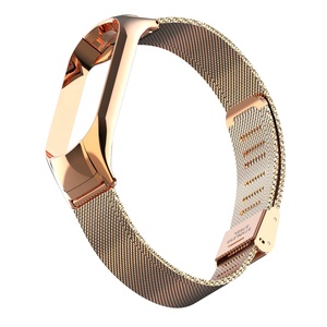 ODM Holdmi New 5035 Loạt Tăng Màu Vàng Lưới Thép Không Gỉ Miband5 Dây Đeo Cho Xiaomi Ban Nhạc 5 - Product Image 4