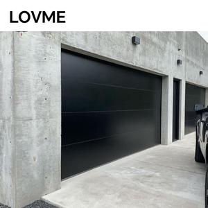 Wholesale 16x7 8x7 Cheap Sectional Garage Doors Automatic Panel Garage Door Modern Design Overhead Garage Doors - Product Image 1