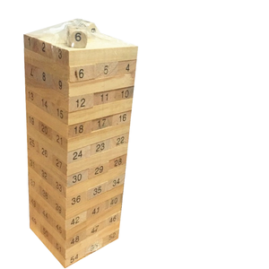 Balance Game <b>Blocks</b> DIY Wooden Tower Stack Colorful Stacking Board Games <b>Building</b> <b>Blocks</b> Educational Toys Sets for Teens Adults - Product Image 2