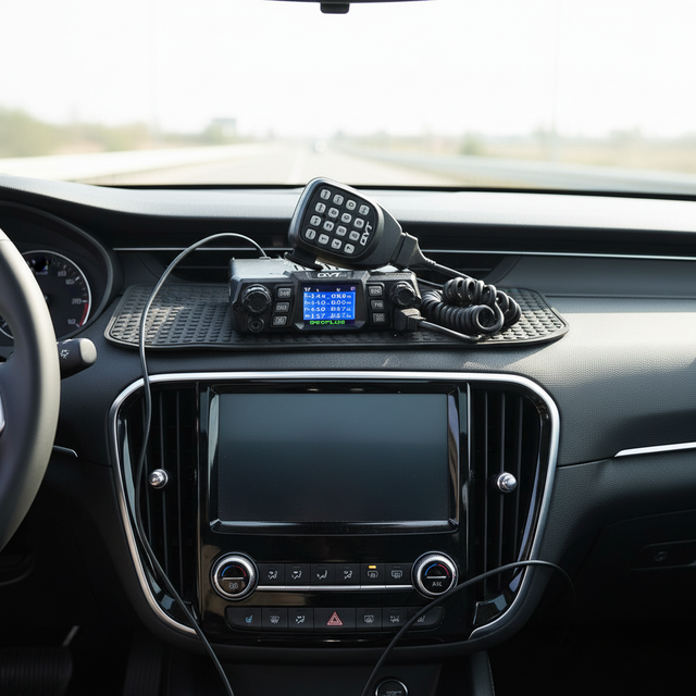 2026 Best Selling High Quality QYT KT-980PLUS 50W UHF Dual Band Quad-Standby Vehicle Mounted Marine Car Walkie Talkie 20-30km