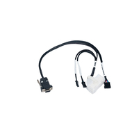 Accesorios de Cableado de Diagnóstico Automotriz OBD, Cable de Flashing 54PF-DB9PF+3PF+3PF+6PF