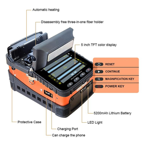 เครื่องต่อใยแก้วนำแสง 6 มอเตอร์ เครื่องต่อใยแก้วนำแสงแบบเร็ว 8 วินาที รุ่น AI-6A - Product Image 2
