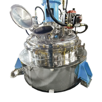 Système automatique PLC HSD à vitesse variable, cuve de dispersion hydraulique à levage rapide pour peinture au latex, revêtement, encre, pigment