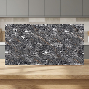 Roar Black <b>Matte</b> Porcelain <b>Floor</b> Tiles 600x1200mm Non Slip Wear Resistant Wall <b>Floor</b> Tiles - Product Image 3