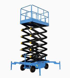 Plataforma Elevadora <span class=keywords><strong>de</strong></span> Tijera Móvil Autopropulsada <span class=keywords><strong>de</strong></span> Acero Inoxidable <span class=keywords><strong>de</strong></span> Alta Calidad con Altura Ajustable, Capacidad <span class=keywords><strong>de</strong></span> 100 kg - Product Image 2