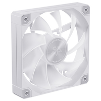 Ventilateur de refroidissement PC silencieux à roulement fluide PWM 4 broches 120 mm AS120 Blank de SNOWMAN Factory Direct, haute performance, pour boîtier d'ordinateur et refroidisseur de processeur