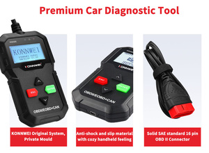 Nhà Máy Bán buôn đa ngôn ngữ cầm tay công cụ ô tô kw590 OBD2 xe lỗi đọc mã - Product Image 6