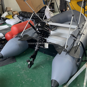 Canotto <span class=keywords><strong>Gonfiabile</strong></span> in PVC <span class=keywords><strong>a</strong></span> Prezzo Economico per 2 3 4 5 Persone con Motore Elettrico - Product Image 5
