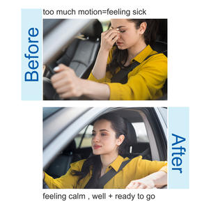 SEFUDUN Patchs contre le mal des transports sans somnolence Extrait de plantes <span class=keywords><strong>Lunettes</strong></span> <span class=keywords><strong>nasales</strong></span> pour le mal de la voiture et le mal des transports - Product Image 5